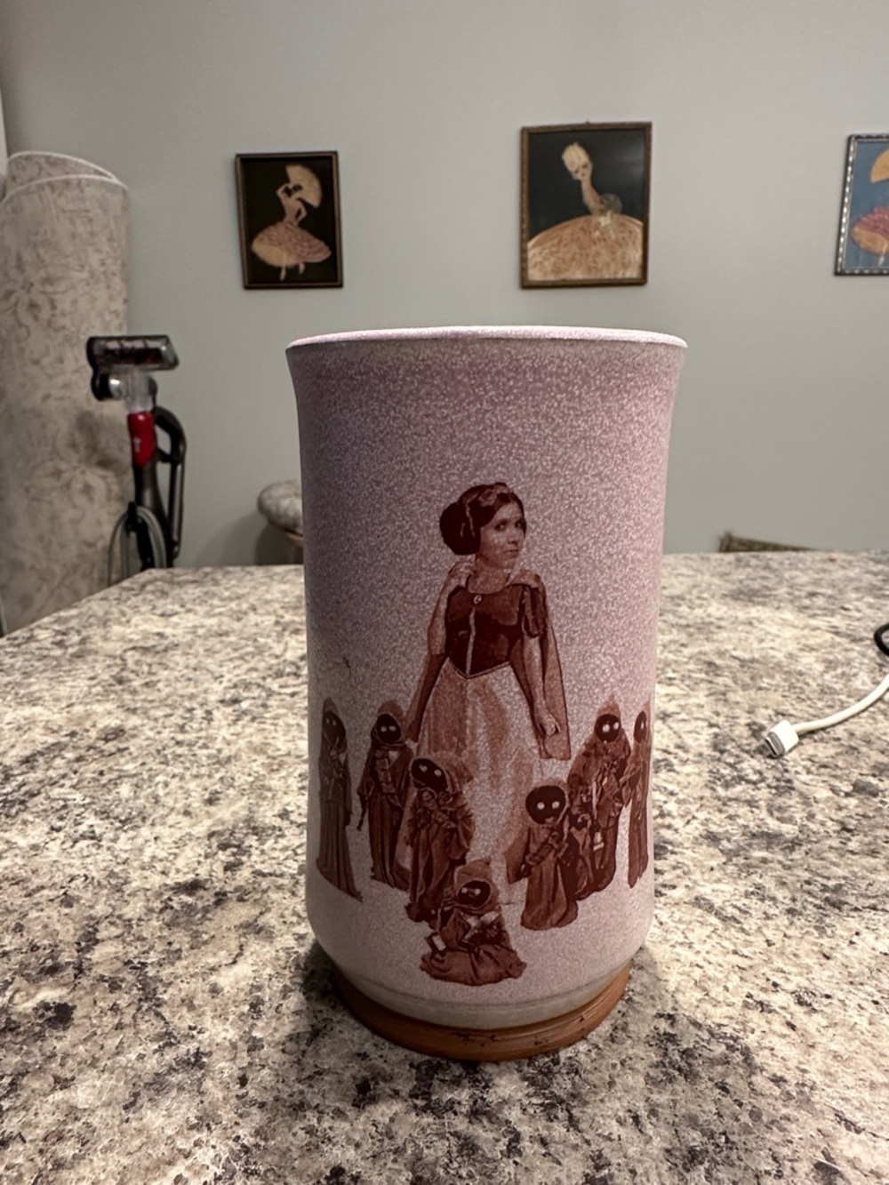 Princess Leia as Snow White with Seven Jawas Star Wars Inspired
